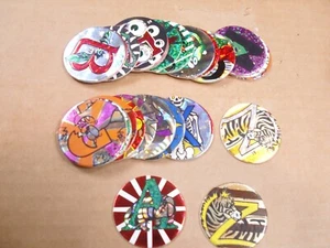 POGS/MILCHKAPPEN ALPHABET BUCHSTABEN FOLIEN POGS SET (26) - Bild 1 von 2