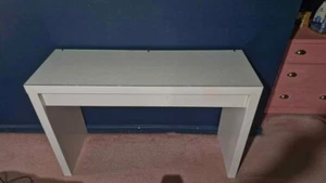 IKEA MALM Dressing Table - 120 x 41cm, White - Picture 1 of 5