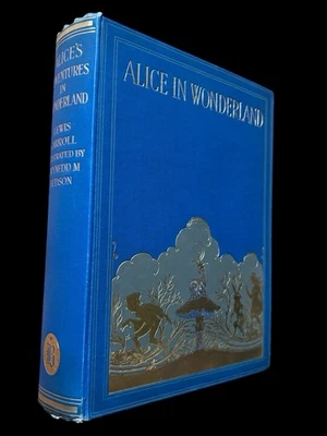 Gwynedd Hudson ALICE IN WONDERLAND 1st 1928  DJ Lewis Carroll ILLUSTRATED - Image 1 of 4