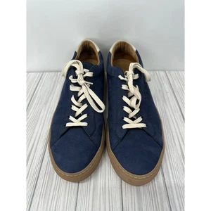 KOKO Men's Suede Leather Sneakers Low Top Gum Sole Casual Shoes Size 10 (43) - Picture 1 of 9