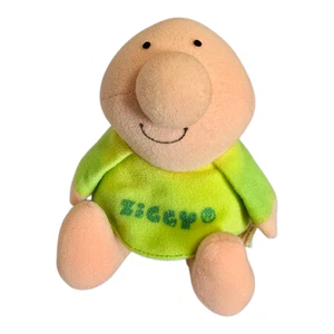 Vintage 1981 Ziggy Comic Strip Plush Character Green Shirt by American Greetings - Picture 1 of 11