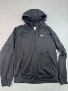 Nike Therma-FIT Hoodie Jacke Herren Medium Schwarz Full Zip Training DQ4830-010 - Bild 1 von 12
