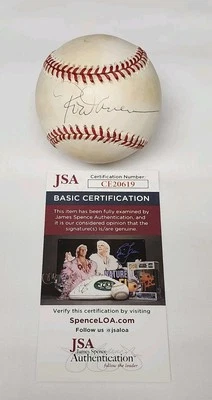 Rod Carew Signed Rawlings Official American League Baseball TWINS JSA COA - Image 1 of 4
