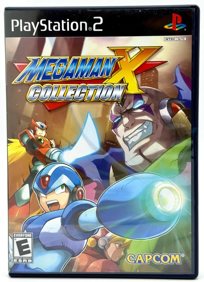 Mega Man X Collection (Sony PlayStation 2, 2006) - CIB Complete w/ Manual - Image 1 of 4