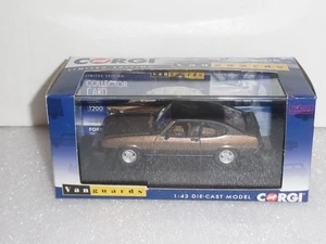 Vanguards /Corgi. VA10818 FORD CAPRI MK3 3.0s IN TIBETAN BROWN. 0486/1200 - Picture 1 of 21