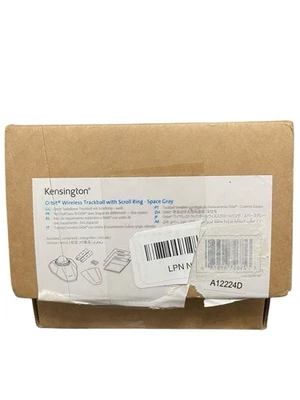Kensington Orbit Wireless Trackball Scroll Ring Space Gray (K72675WW) - Image 1 of 4