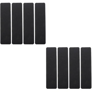 Paquete de 2 pegatinas métricas antideslizantes para peldaños de escalera negras - Imagen 1 de 12