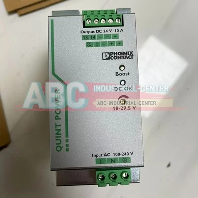 1PCS New PHOENIX CONTACT QUINT-PS/1AC/24DC/10 2866763 Power Supply Module# - Image 1 of 4