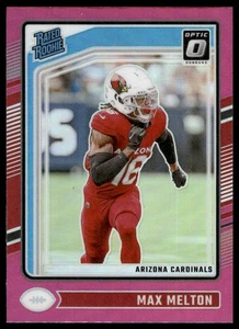 2024 Donruss Optic #277 Max Melton Pink Arizona Cardinals - Picture 1 of 2