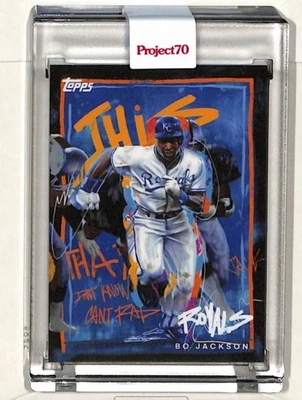 2021 TOPPS 项目 70 #449 1978 BO JACKSON - 堪萨斯城皇家队 - CHUCK STYLES — 第 1/2 张图片