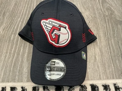 New Era Cleveland Guardians 2024 39THIRTY Clubhouse Hat Men’s Size: M/L - Image 1 of 4
