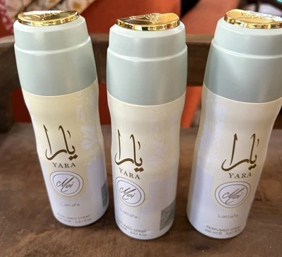 Новый лот из 3 парфюмерных спреев Yara Lattafa Moi 200 мл 6,67 унции. - Изображение 1 из 4