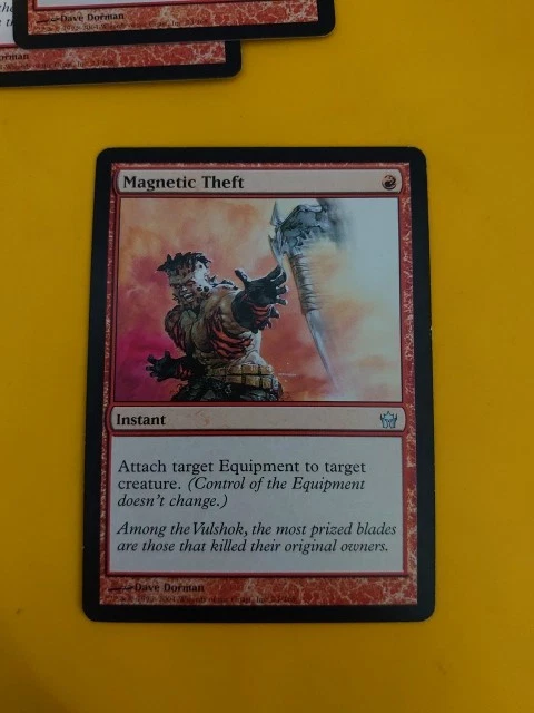 Magnetic Theft.  Instant   Fifth Dawn  Magic the Gathering Card. - Image 1 of 4