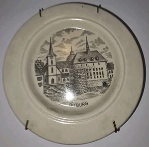 Vintage Rosenthal Classic Rose Collection Bitburg Germany Souvenir Plate - Picture 1 of 6