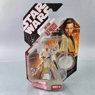 Figura de acción Star Wars La venganza de los Sith Obi-Wan Kenobi 30 aniversario NUEVO Foto 1 de 4