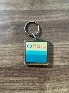 Danish DFDS Seaways Ferry RO/RO UK - Original Vintage Schlüsselanhänger Ring - Bild 1 von 3