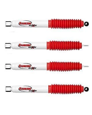 Rancho RS5000X Shock Set of 4 Fits 1993-1998 Toyota T100 Pickup 4WD Stock Height - Image 1 of 4