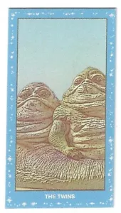 2022 TOPPS T206 STAR WARS 206 WAVE 1 BLUE STARFIELD THE TWINS - Picture 1 of 1