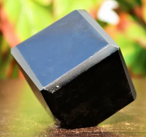 45 mm Schwarz Obsidian Würfel Naturheilkristallwürfel Energie Metaphysisch Quadrat - Bild 1 von 8