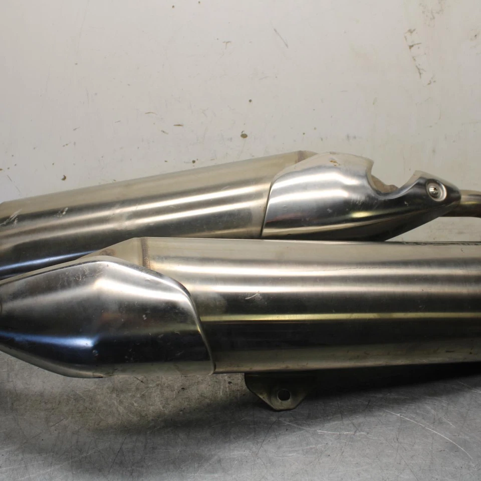 2008 Honda CBF1000 EXHAUST PIPE MUFFLER SLIP ON CAN SILENCER BB641 - Image 1 of 4