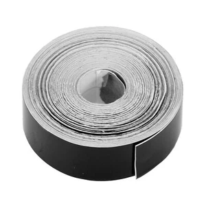 Kit de tiras de moldura de ventana de 3/4" 20 mm de ancho 32 pies 1000 cm de largo negro brillante - Imagen 1 de 7