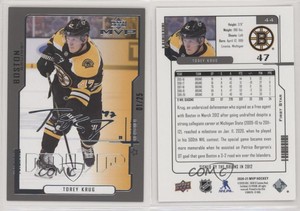 2020-21 Upper Deck MVP 20th Anniversary 1st Star /25 Torey Krug #44