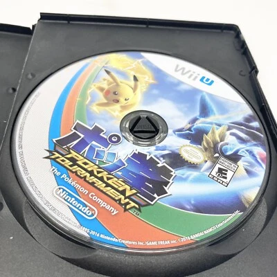 Pokken/ Pokkén Tournament [Pokemon] (Wii U, 2016), Disc Only - Image 1 of 2