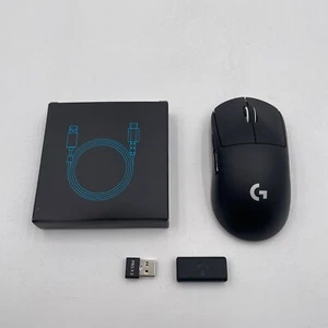 Logitech G PRO X SUPERLIGHT 2 LIGHTSPEED Wireless Gaming Mouse Black - Afbeelding 1 van 7