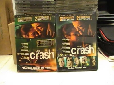Crash 2 DVD 2004 Dir Cut Slip Bullock Cheadle Dillon Esposito Fraser Ludacris UR - Image 1 of 4