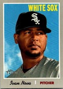 2019 Topps Heritage Ivan Nova #322 Chicago White Sox - Picture 1 of 2