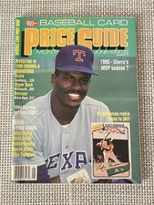 BASEBALL CARD PRICE GUIDE MONTHLY, ISSUE # 27, JUNE 1990, KRAUSE PUBLICATIONS