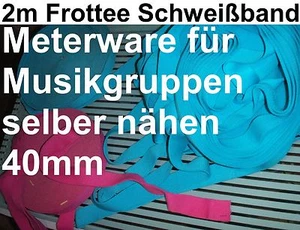 2M HEADBAND SWEATBAND BACHELOR PARTY GUGGENMUSIK MUSIC GROUP COSTUME - Imagen 1 de 1