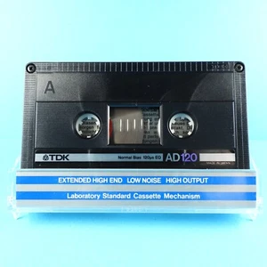 🍒 1x TDK AD 120 * IEC I Type 1 * Tape Cassette Kassette Casete кассета * 1984 - Picture 1 of 4