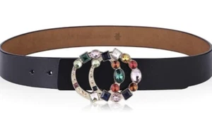genuine leather waist belt women One Size Fits All (105cm) - Picture 1 of 1