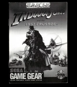 Indiana Jones and the Last Crusade (Sega Game Gear) *SOLO MANUAL DE INSTRUCCIONES* - Imagen 1 de 2