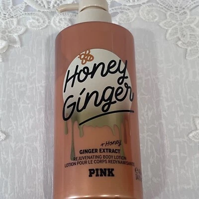 Victoria's Secret Honey Ginger Extract Body Lotion 14oz Rejuvenating Moisturizer - Image 1 of 4