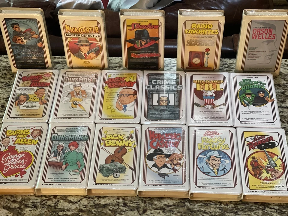 RADIO SPIRITS, INC. Bundle of Vintage Tapes — 第 1/1 张图片