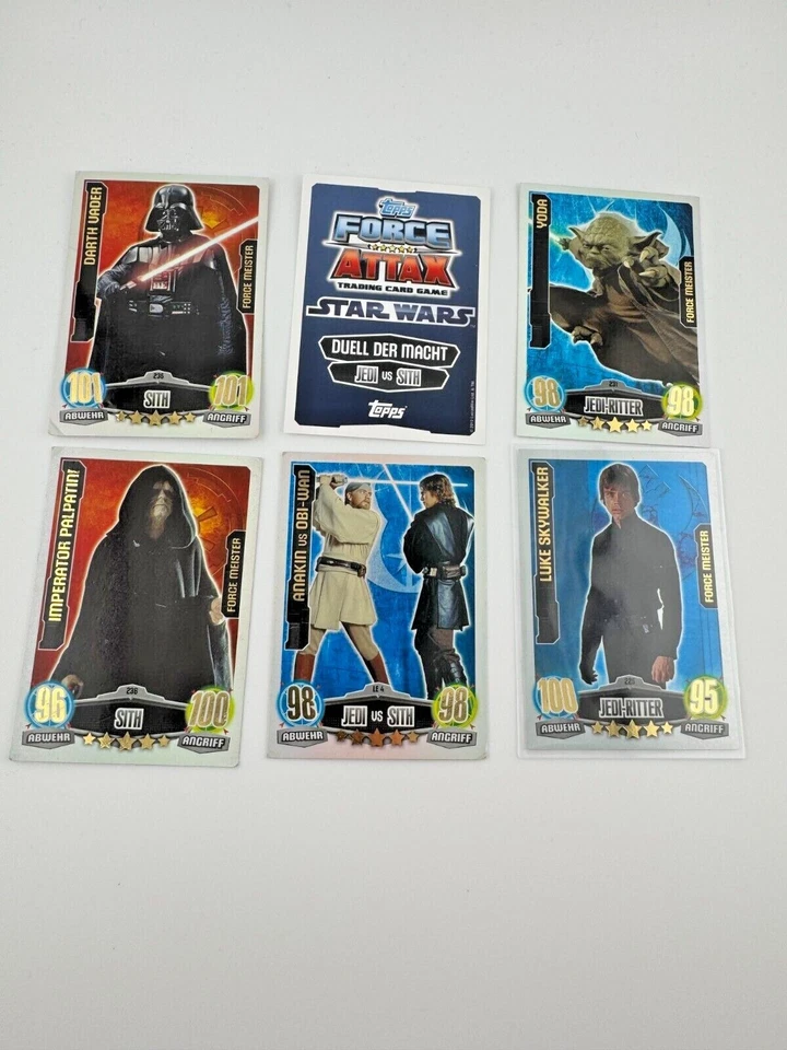Force Attax Movie Serie 1 – Force Meister, Star & lim. Karten aussuchen Neu - Bild 1 von 1