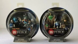 Star Wars Chocolate Mpire Han Solo, Boba Fett, Queen Amidala, C-3PO, R2-D2 - Foto 1 di 2