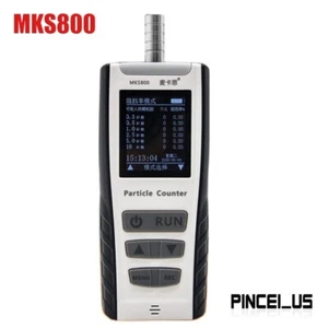 MKS800 Partikelzähler 6-Kanal Detektion Luftqualität Detektor für PM2,5/PM10 - Bild 1 von 2
