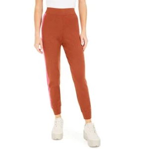 BECCA TILLEY BAR III NEW Women's Striped Knit Pull On Joggers Pants TEDO - Picture 1 of 2