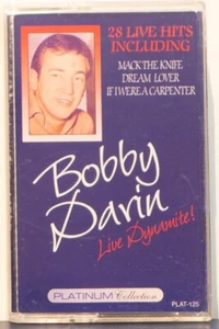 BOBBY DARIN - LIVE DYNAMITE! - Cassette - Platinum - 1997 - VG (HHC27) - Bild 1 von 5