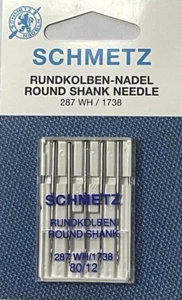 Schmetz Size #80 Industrial Sewing Machine Needles (DBx1, 287 WH, 1738A, SY2270) - Picture 1 of 1