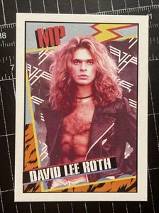 David Lee Roth Trading Card personalizzata stile anni 90 di MPRINTS - Foto 1 di 2
