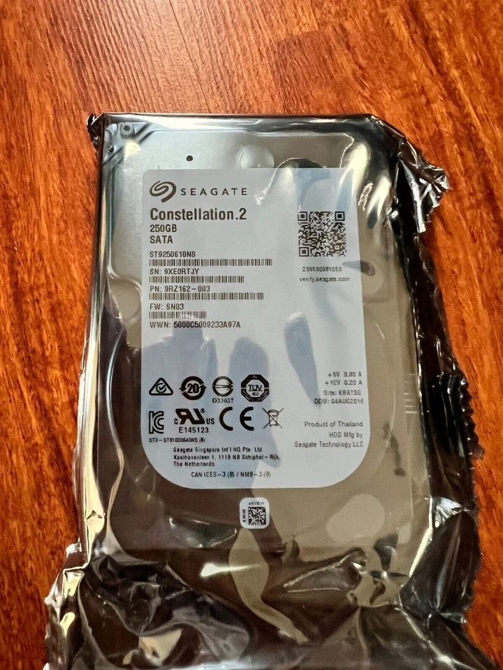 ST9250610NS Seagate 250GB Constellation.2 SATA 2.5" Enterprise Hard Drives 12mm - Image 1 of 1