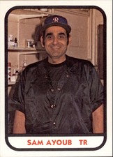 1981 Richmond Braves TCMA #25 Sam Ayoub