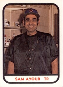 1981 Richmond Braves TCMA #25 Sam Ayoub