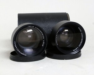 Mamiya Sekor Tele Wide Conversion Auxiliary Lenses TL DTL 48mm f2.8 50mm f/2