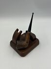 Fairfax Walnut Pipe Stand Comes with 1 Estate Pipe READ