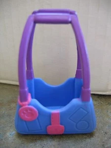 LITTLEST PET SHOP BLUE / PURPLE Pet CARRIER Basket - Picture 1 of 1